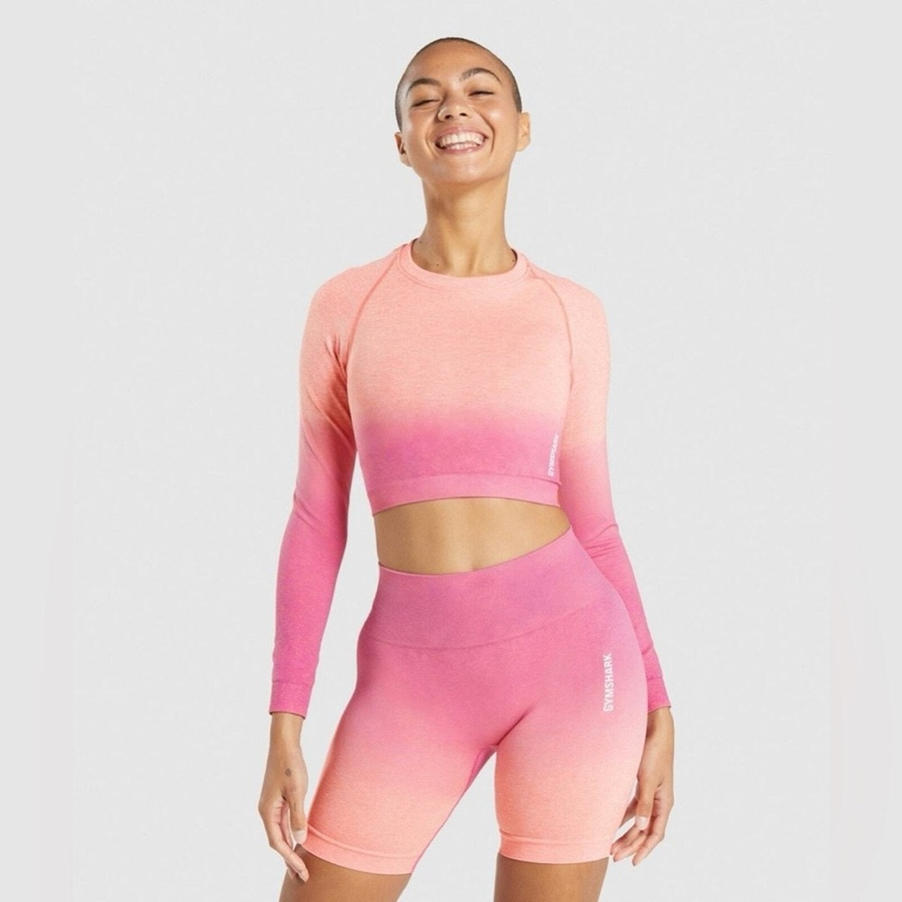 Gymshark Adapt Ombre Crop Top